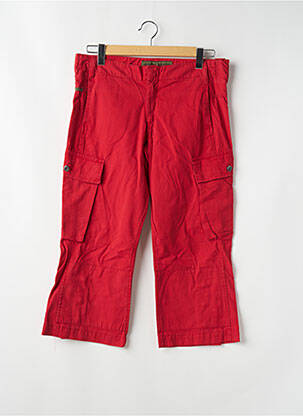 Pantalon trei sferturi roșu FREEMAN T.PORTER femeie