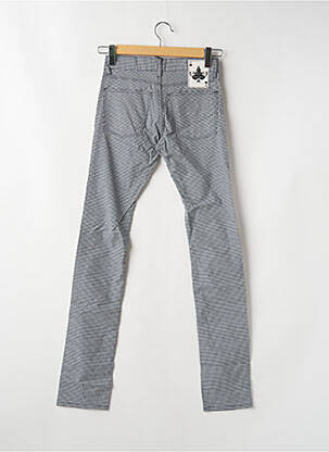 Pantalon slim țesătură poplin mărime normală negru HELLS BELLS femeie