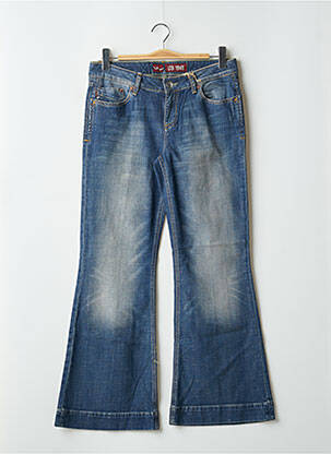 Blugi bootcut buzunare albastru LTB femeie