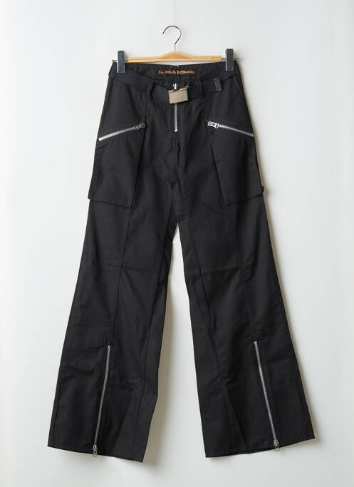 Pantalon evazat negru LA BRIGADA INTERNACIONAL femeie