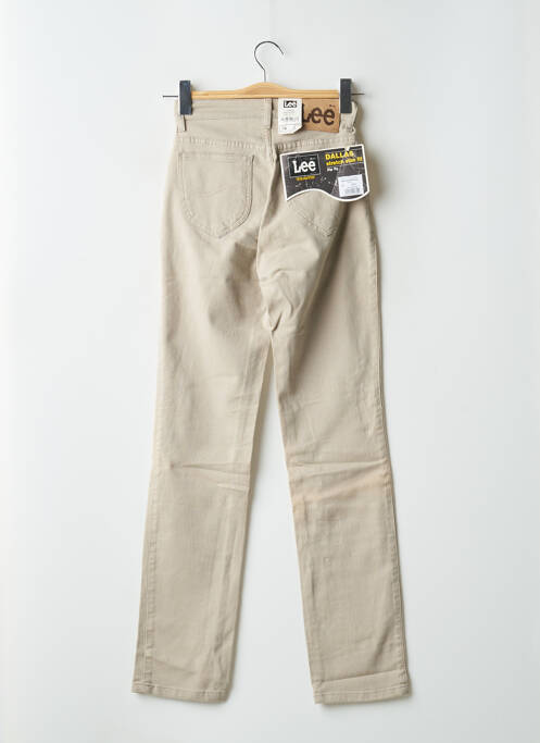 Pantalon drept bej LEE femeie