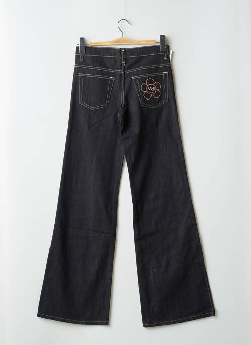 Blugi cu croială evazată negru MB10 femeie