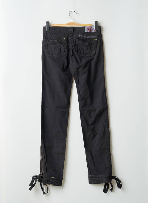 Pantalon drept negru LE TEMPS DES CERISES femeie