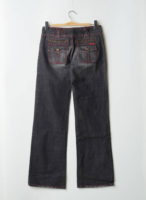 Blugi cu croială dreaptă gri MAGGIE femeie