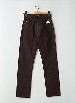 Blugi cu croială slim maro REDWOOD femeie