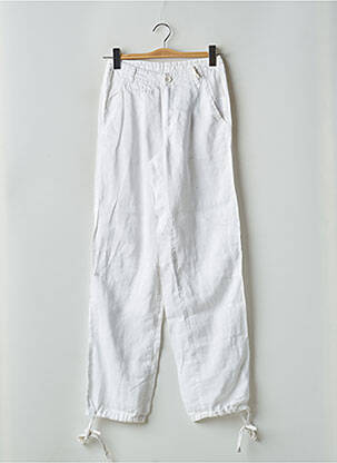 Pantalon drept alb RWD femeie