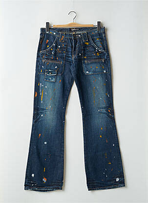 Blugi bootcut albastru RWD femeie