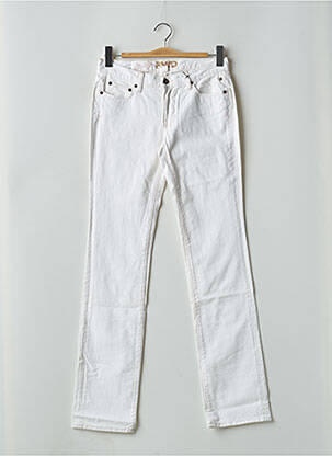 Blugi cu croială dreaptă alb RWD femeie