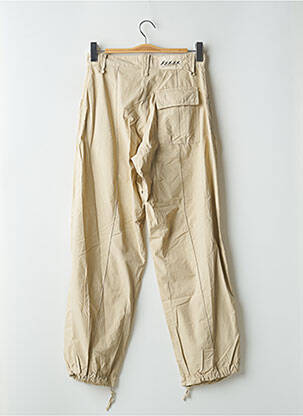 Pantalon 7/8 țesătură poplin mărime normală bej SCHOOL RAG femeie