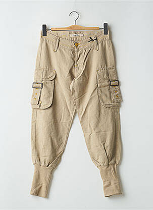 Pantalon trei sferturi bej SCHOOL RAG femeie