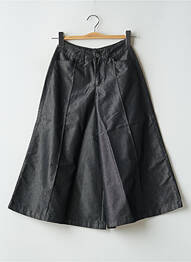 Pantalon trei sferturi croială fustă pantaloni scurți mărime normală negru SCHOOL RAG femeie