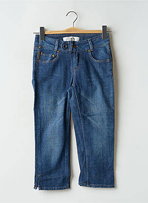 Pantalon trei sferturi albastru SCHOOL RAG femeie