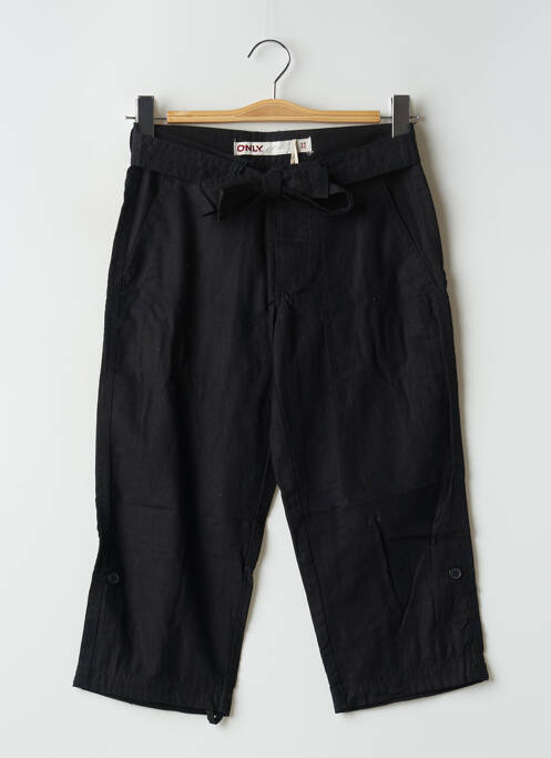 Pantalon trei sferturi mărime normală mărime normală negru ONLY femme