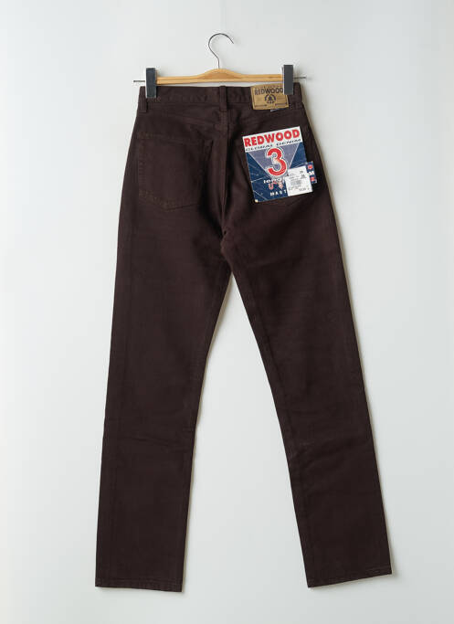 Blugi cu croială slim maro REDWOOD femeie