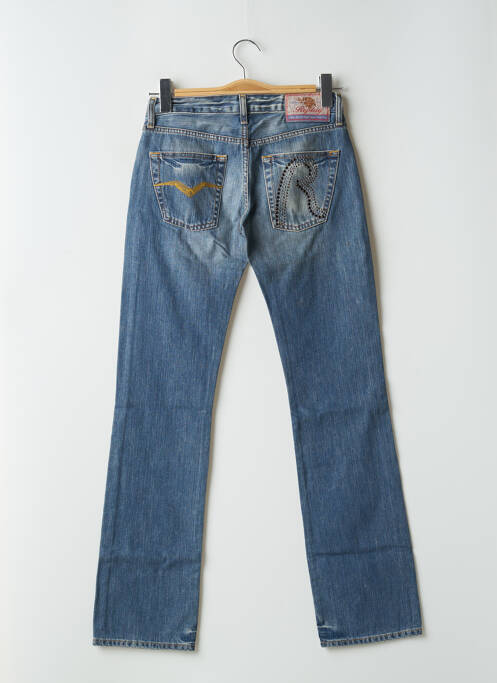 Blugi cu croială dreaptă albastru REPLAY femeie