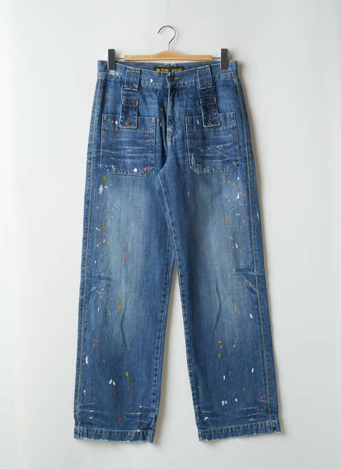 Blugi cu croială dreaptă albastru RWD femeie