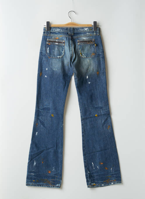 Blugi bootcut albastru RWD femeie