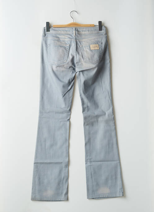 Blugi bootcut albastru SCHOOL RAG femeie