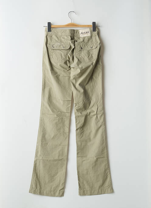 Pantalon evazat verde SCHOOL RAG femeie