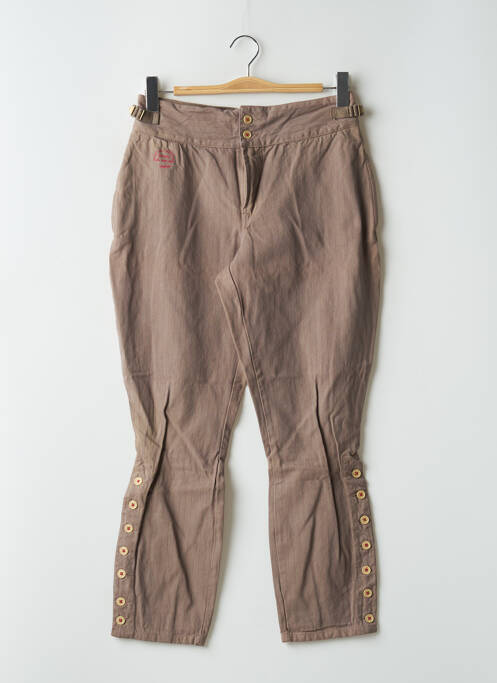Pantalon 7/8 maro SCHOOL RAG femeie