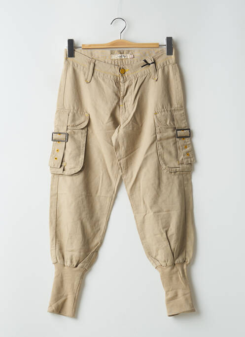 Pantalon trei sferturi bej SCHOOL RAG femeie