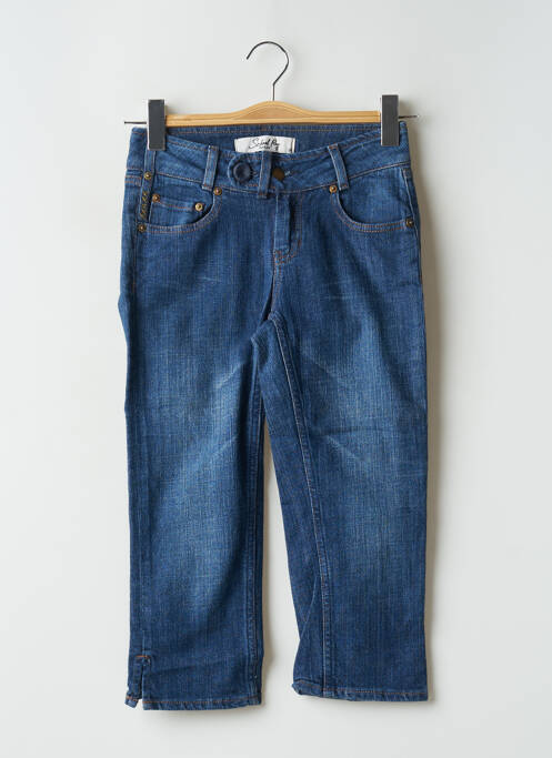 Pantalon trei sferturi albastru SCHOOL RAG femeie