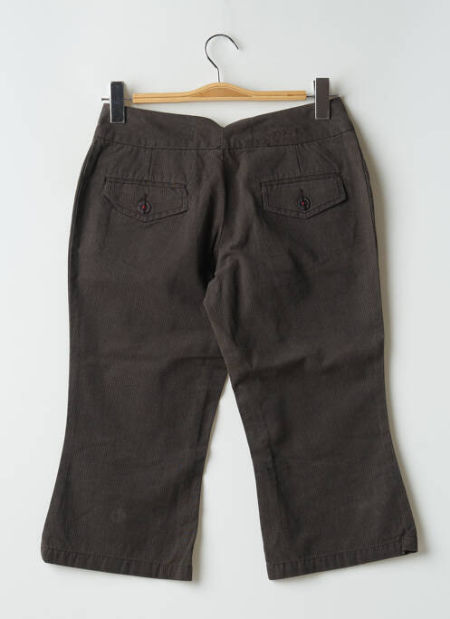 Pantalon trei sferturi maro SCHOOL RAG femeie