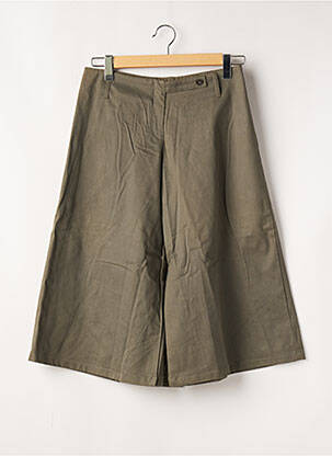 Pantalon trei sferturi verde SESSUN femeie