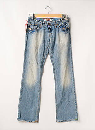 Blugi cu croială slim albastru TAKE TWO femeie