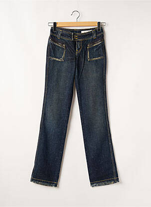 Blugi cu croială slim albastru TEDDY SMITH femeie