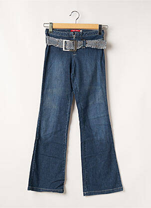 Blugi cu croială evazată albastru TEDDY SMITH femeie