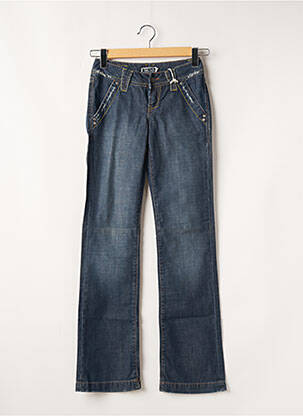 Blugi cu croială dreaptă albastru TEDDY SMITH femeie