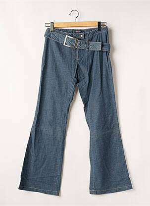 Blugi cu croială dreaptă albastru TEDDY SMITH femeie