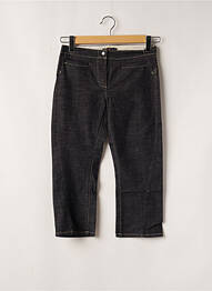 Pantalon trei sferturi croială dreaptă gri TEDDY SMITH femme