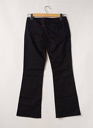 Pantalon drept închidere cu fermoar sub clapetă cu cârlig negru VOLCOM femeie