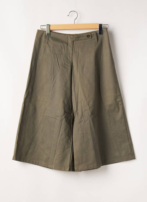 Pantalon trei sferturi verde SESSUN femeie