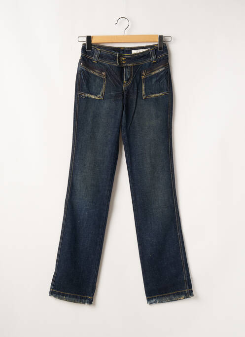 Blugi cu croială slim albastru TEDDY SMITH femeie