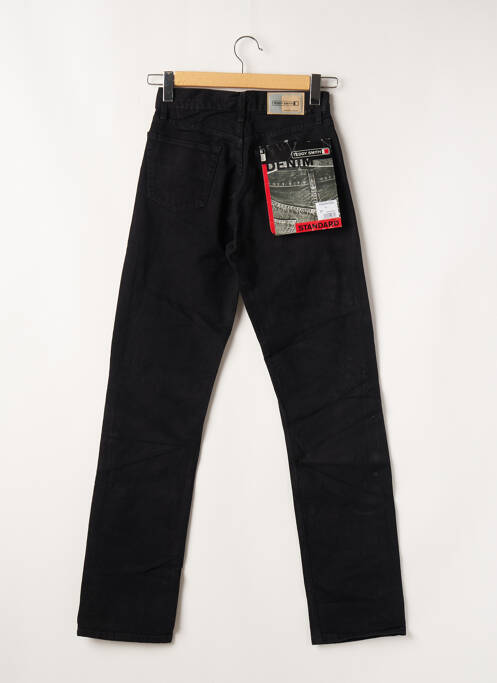 Blugi cu croială dreaptă negru TEDDY SMITH femeie