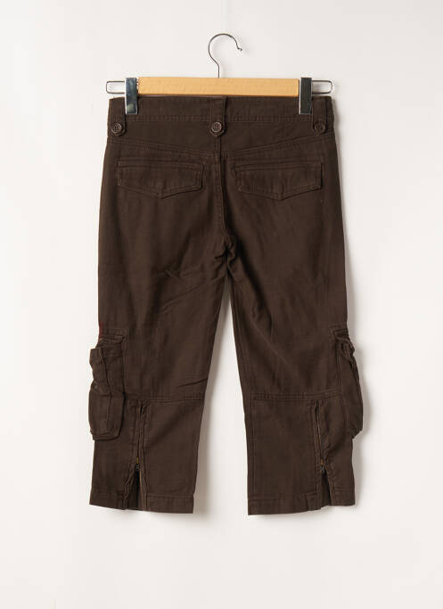 Pantalon trei sferturi maro TEDDY SMITH femeie