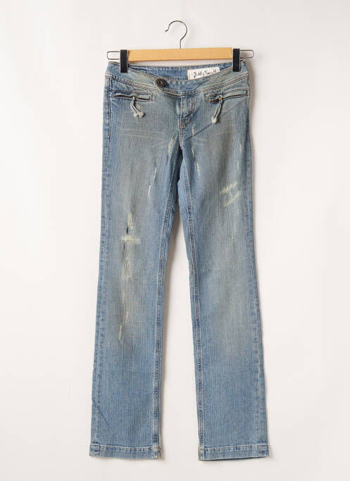 Blugi cu croială slim albastru TEDDY SMITH femeie