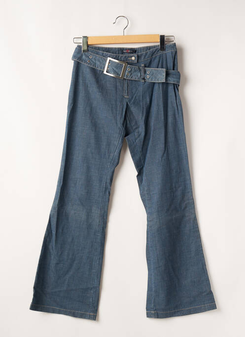 Blugi cu croială dreaptă albastru TEDDY SMITH femeie