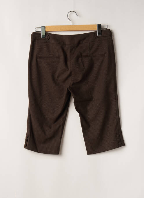 Pantalon trei sferturi maro VERO MODA femeie