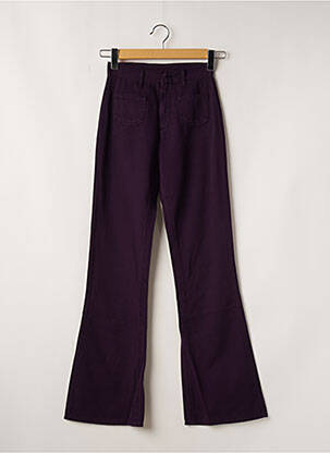 Blugi cu croială evazată violet CIMARRON femeie