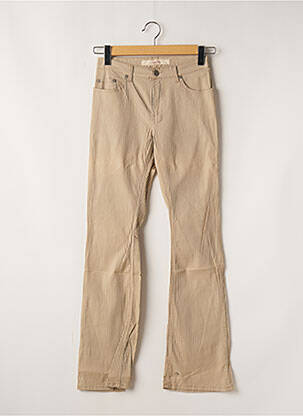 Pantalon evazat bej SCHOOL RAG femeie