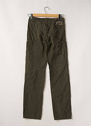 Pantalon cargo croială dreaptă mărime normală verde FREEMAN T.PORTER femeie