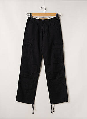 Pantalon cargo croială dreaptă mărime normală negru TEDDY SMITH femeie