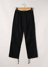 Pantalon cargo croială dreaptă mărime normală negru TEDDY SMITH femeie