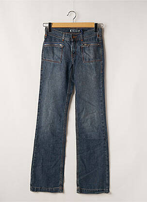 Blugi cu croială dreaptă albastru TEDDY SMITH femeie