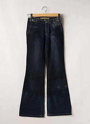 Blugi cu croială evazată albastru SCHOOL RAG femeie