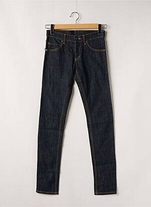 Blugi cu croială slim albastru CHEAP MONDAY femeie